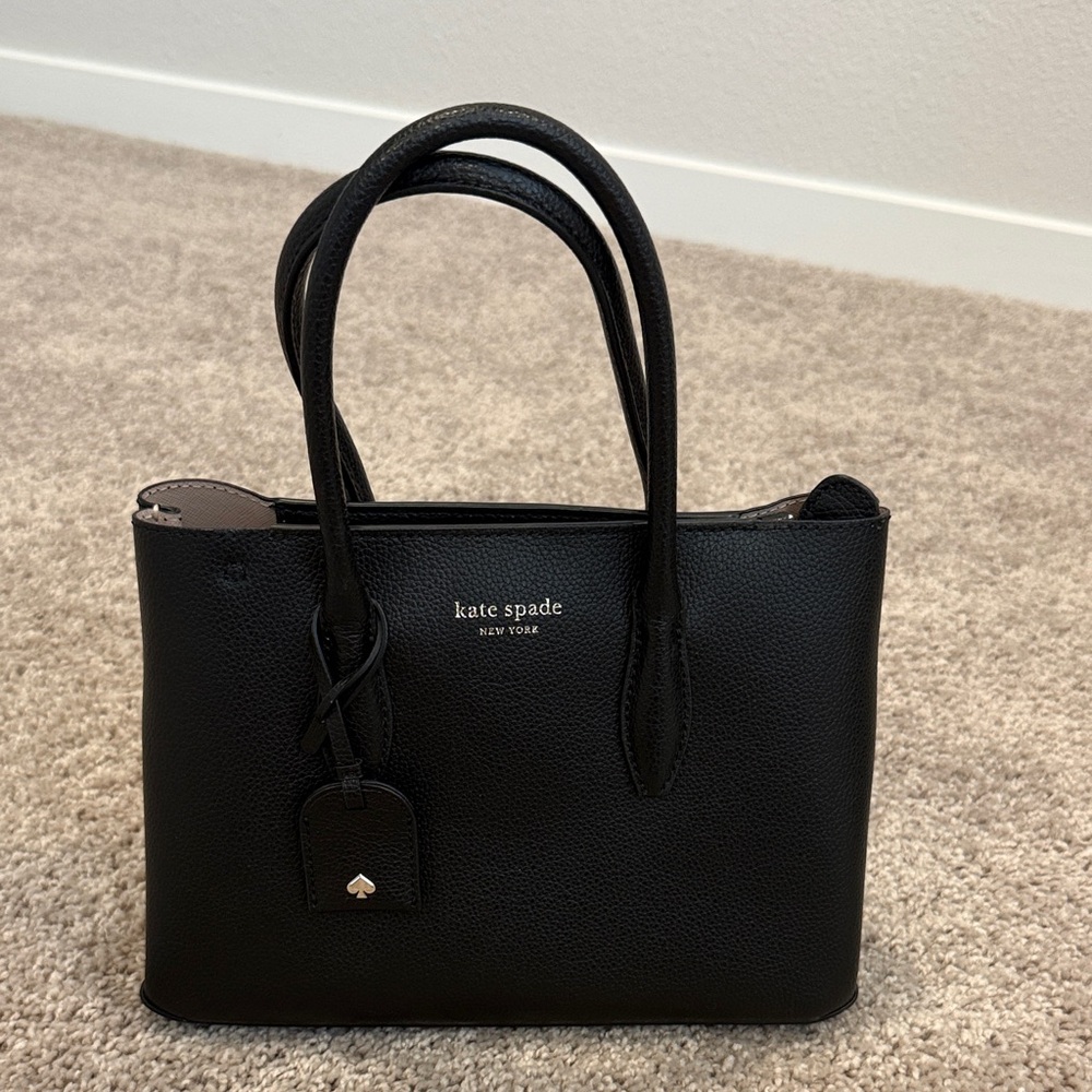 Kate Spade Black Pebbled Leather Crossbody